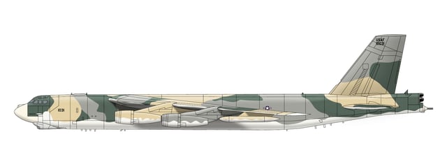 B-52H profile, circa 1987