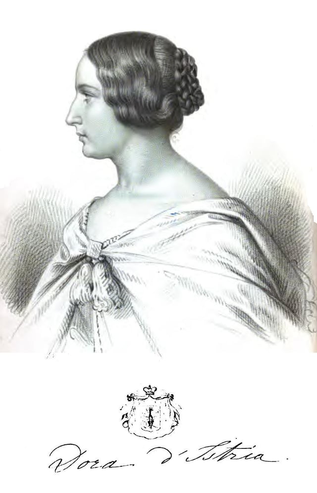 Dora d'Istria was among the main advocates in Europe for the Albanian cause.