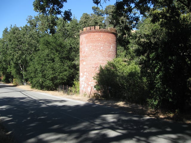 Frenchman's Tower on Old Page Mill Road