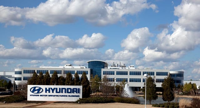 Hyundai Motor Manufacturing Alabama in Montgomery in 2010