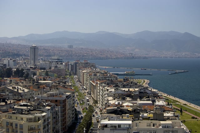A view of central İzmir