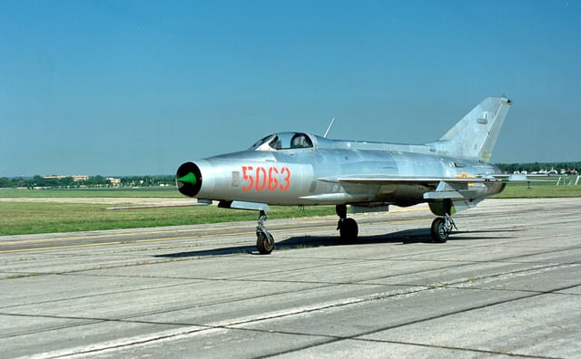 MiG-21F interceptor