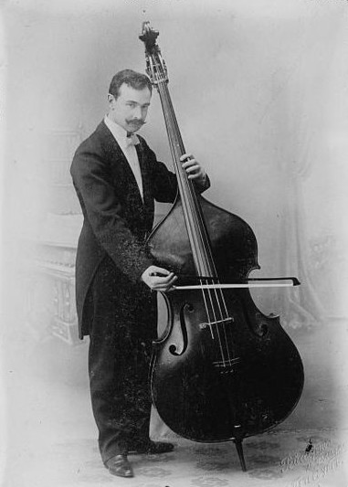 Serge Koussevitzky popularized the double bass in modern times as a solo instrument
