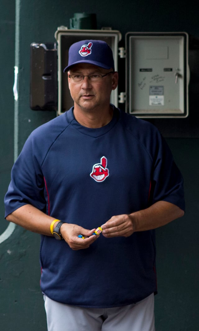 Two-time World Series winner Terry Francona, who became Indians manager on October 6, 2012In his tenure with the Tribe, he is a two-time AL Manager of the Year (2013, 2016) and led the team to the 2016 AL Championship.