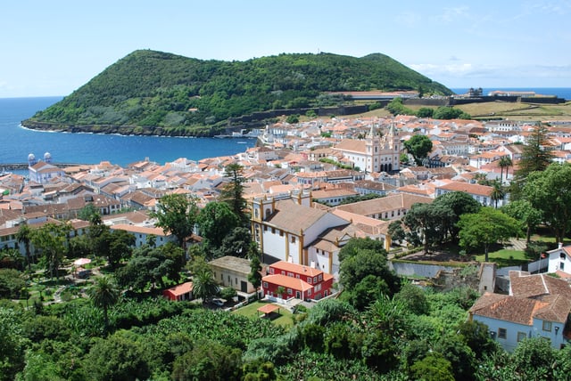 Angra do Heroísmo, the oldest continuously settled town in the archipelago of the Azores and UNESCO World Heritage Site