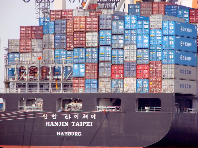 Making containers stackable made loading and transport on large ships feasible and efficient