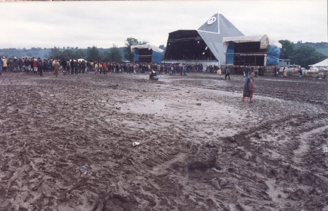 The Pyramid Stage in 1985