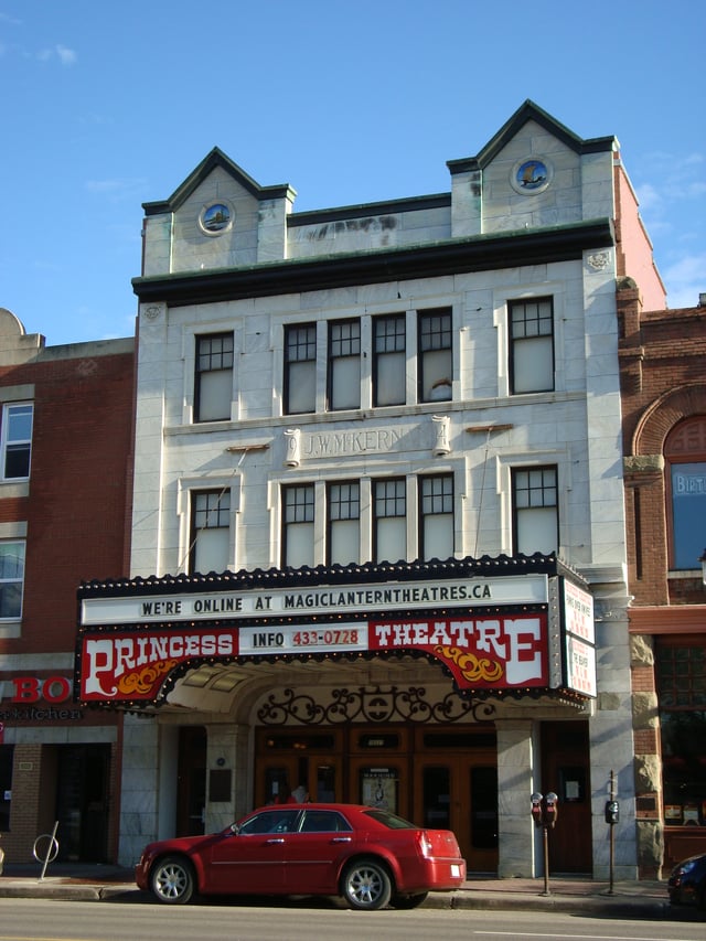 Opened in 1915, the Princess Theatre is the oldest cinema in the city.