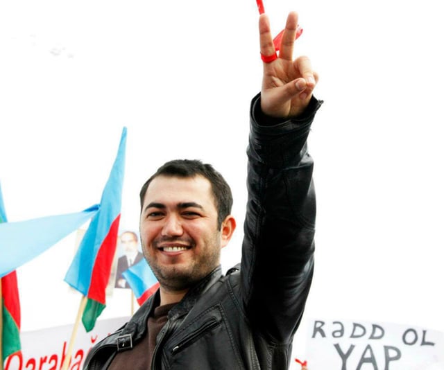 Rashadat Akhundov, the co-founder of Nida Civic Movement, was sentenced to 8 years of imprisonment on 6 May 2014.