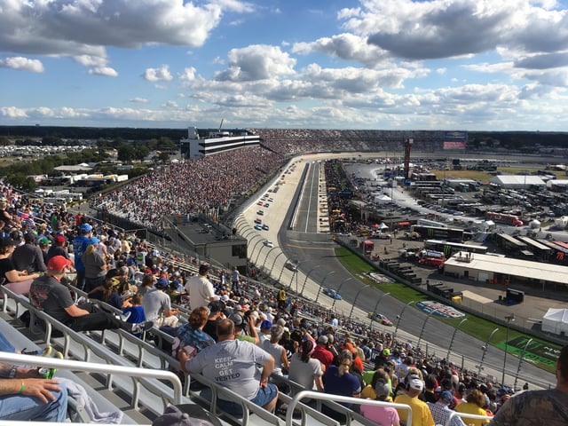 NASCAR racing at Dover International Speedway