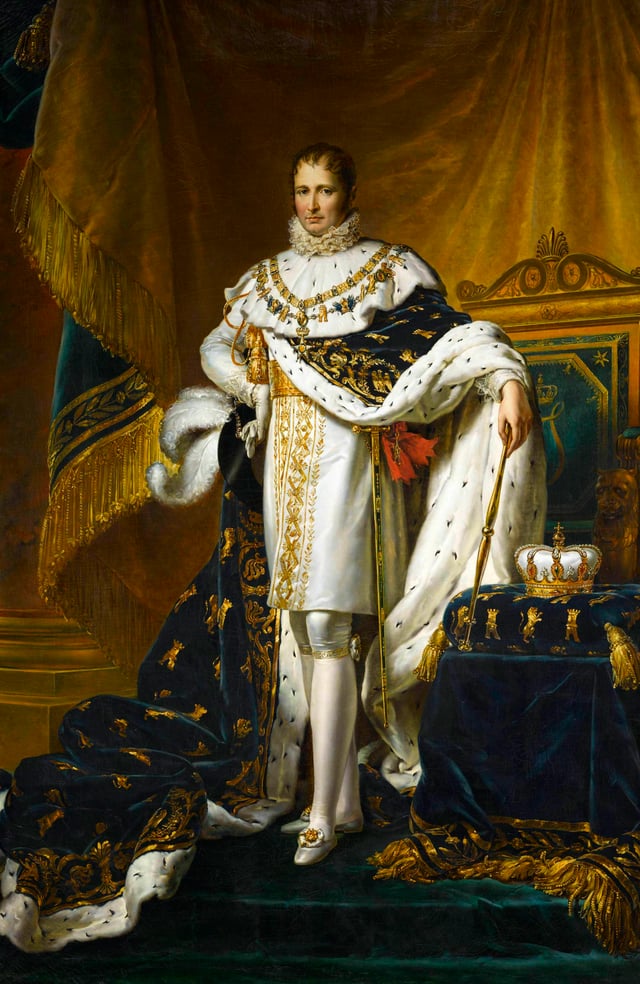 Joseph Bonaparte, Napoleon's brother, as King of Spain