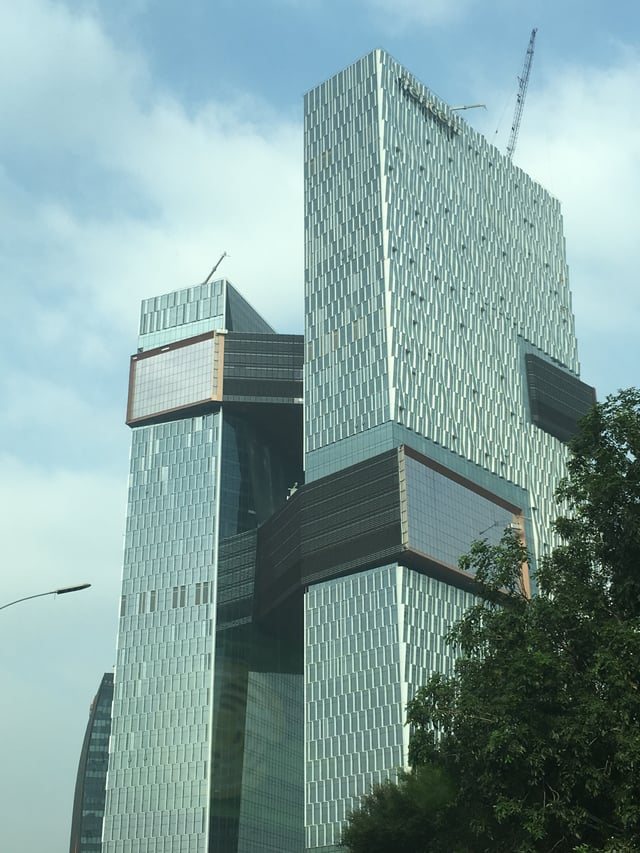 Tencent Binhai Mansion in the Nanshan District, corporate headquarters of Tencent