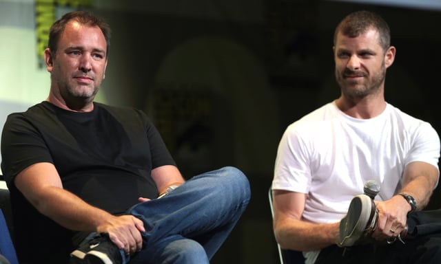 South Park creators Trey Parker (left) and Matt Stone continue to do most of the writing, directing and voice acting on the show