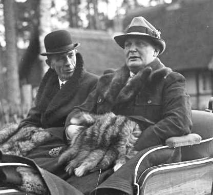 Göring with Lord Halifax at Schorfheide, 20 November 1937