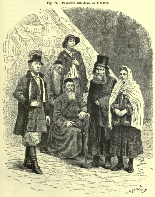 Peasants and Jews from Galicia, c. 1886