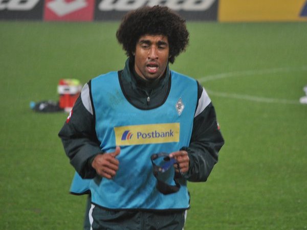 Footballer Dante, with German club Borussia Mönchengladbach in 2011