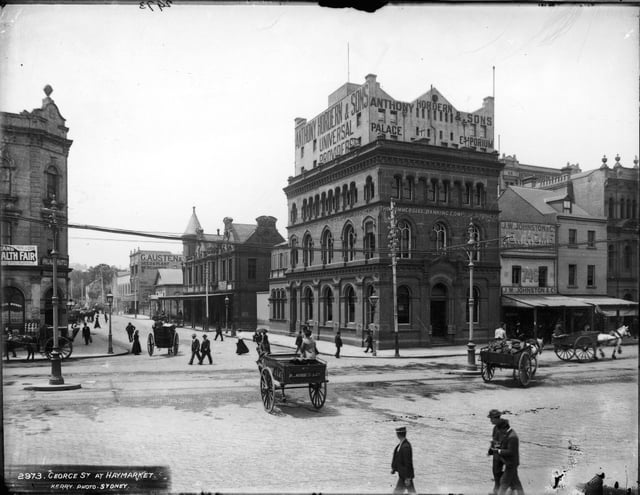 Sign for Anthony Hordern Palace Emporium