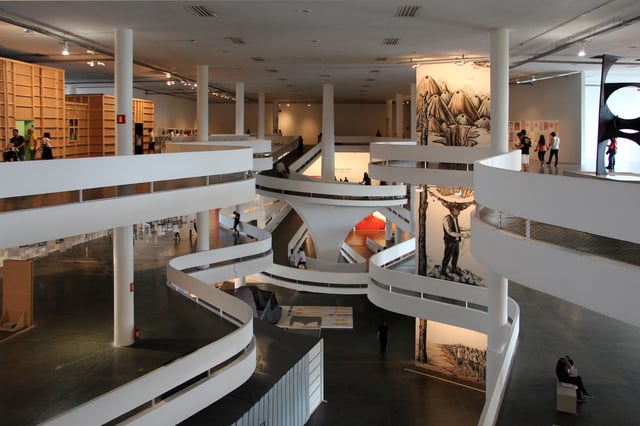 São Paulo Art Biennial, the second oldest art biennial in the world after the Venice Biennial.
