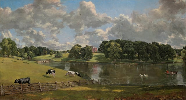 Wivenhoe Park (1816). National Gallery of Art, Washington