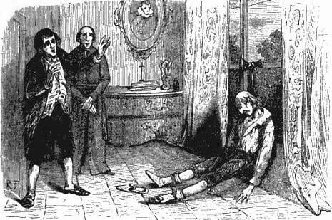 Finding The Prince. Gravure extraite de l'Histoire de Louis-Philippe Ier roi des Français, 1847.