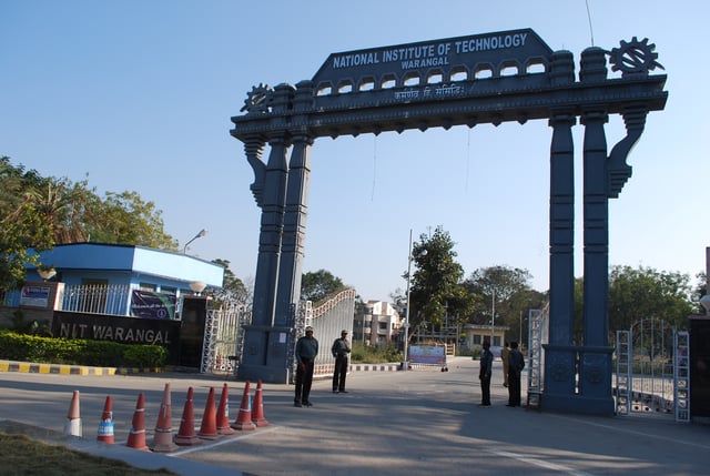 NIT Warangal main gate