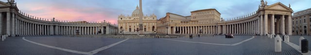 St. Peter's Square in Vatican City.