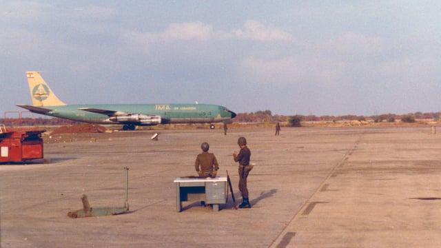 Beirut Airport in 1982
