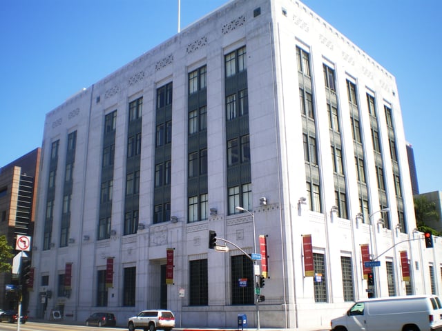 Federal Reserve Bank of San Francisco, Los Angeles Branch. This building is now loft apartments.