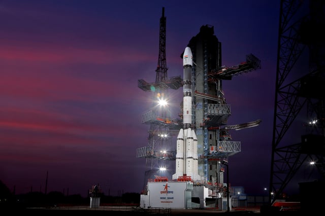 GSLV F11 at Second Launch Pad