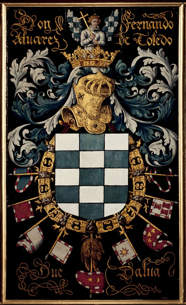 Coat of arms of the 3rd Duke of Alba.