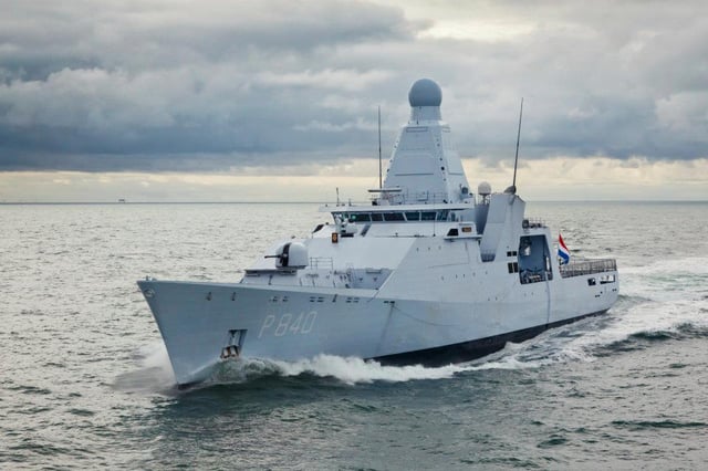 Zr. Ms. Holland, a Royal Netherlands Navy offshore patrol vessel