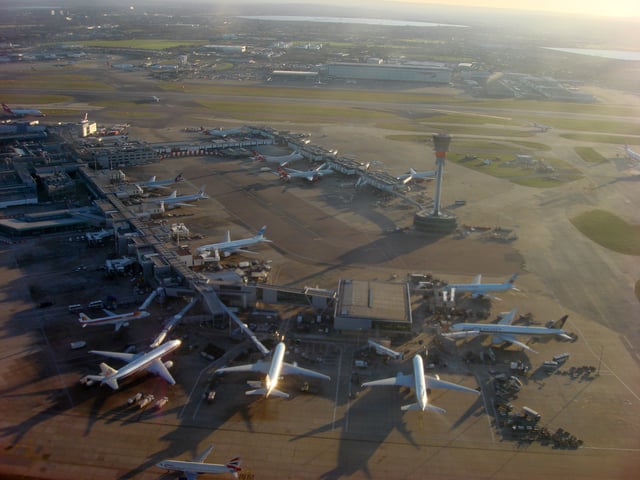 Terminal 3 bird's-eye view