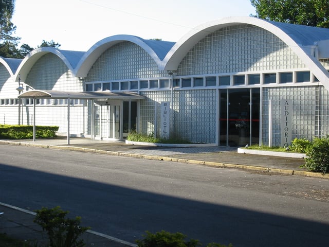 Library of ITA, designed by Oscar Niemeyer