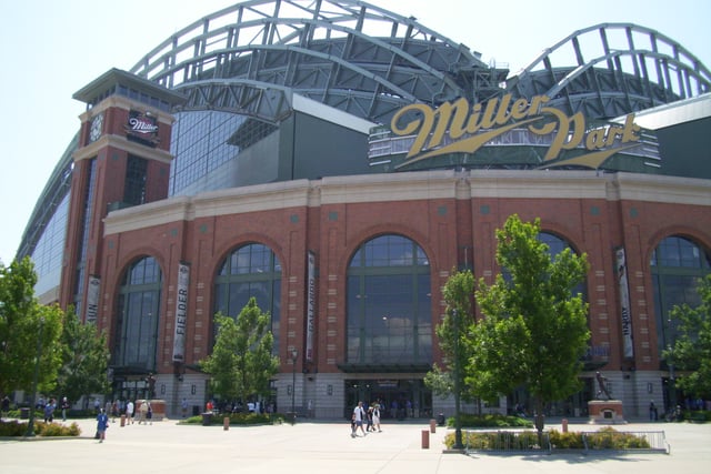 Miller Park, home of the Brewers