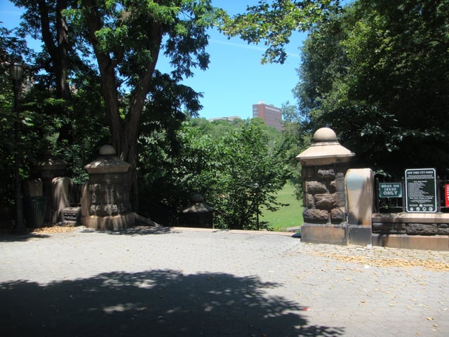 Park entrance