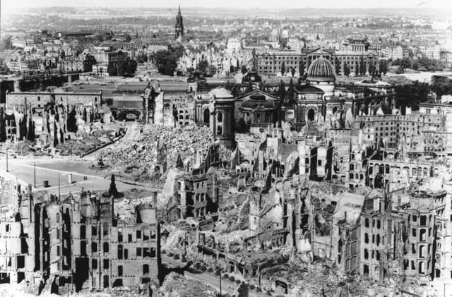 The destruction of Dresden, February 1945