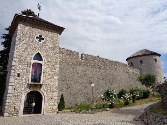 Trsat castle, south