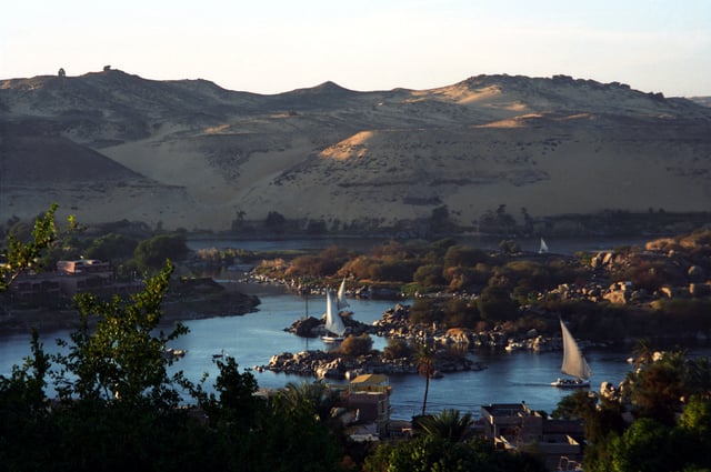 Dhows on the Nile