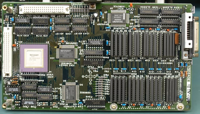 Sharp X68000 Computer Video Board. Original 1987 CZ-600C model