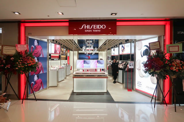 Shiseido Store in Hong Kong