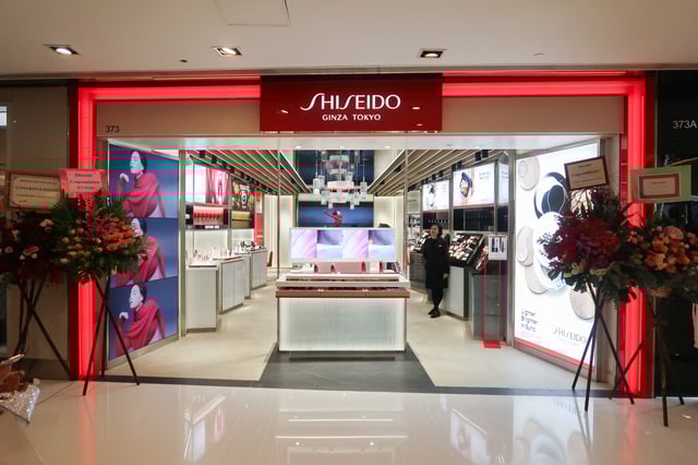 Shiseido Store in Hong Kong