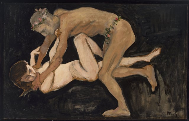 Max Slevogt depiction of rape