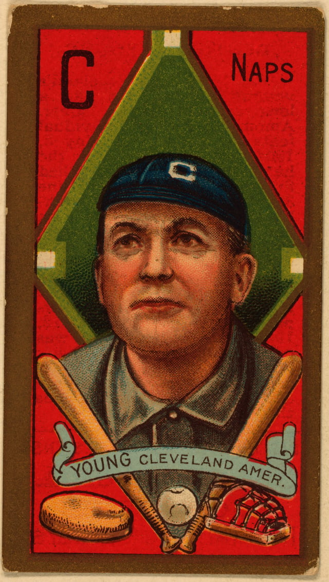 Cy Young, 1911 baseball card