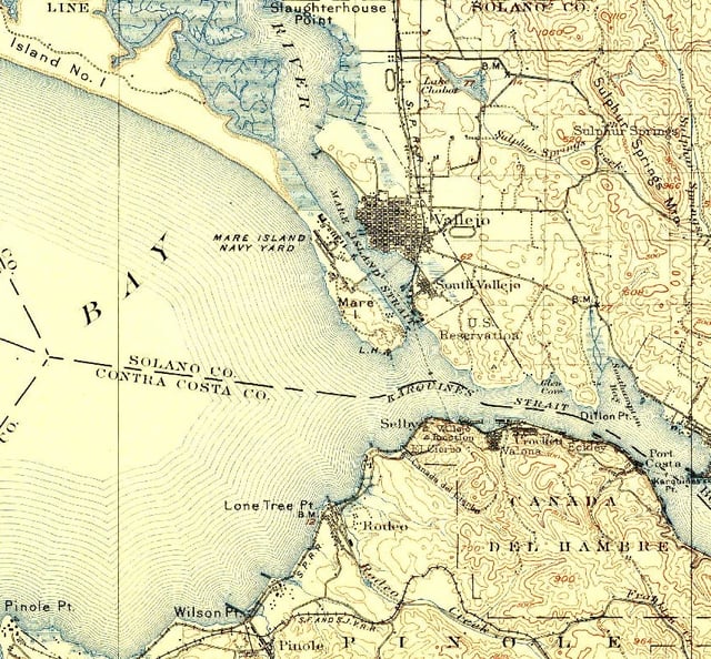 Vallejo region in 1902