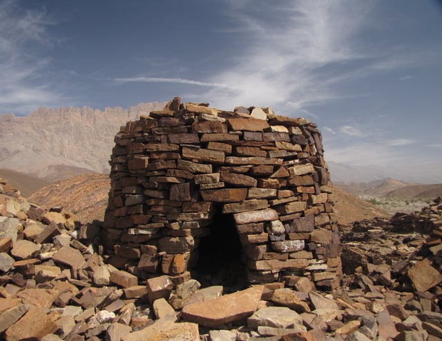 A grave at Al Ayn, Oman, a World Heritage site