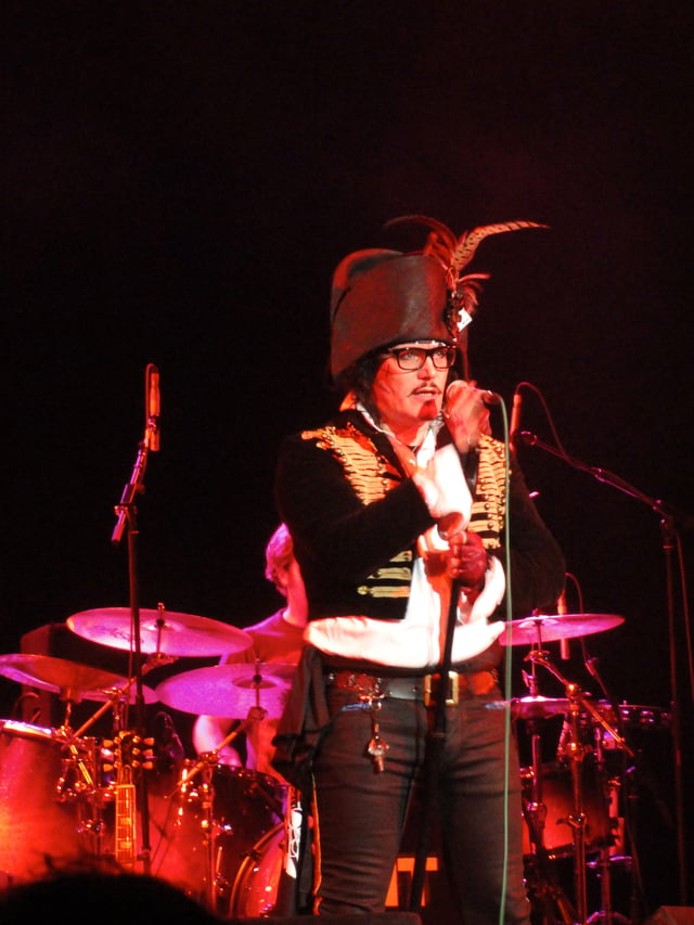 Adam Ant on stage in 2011