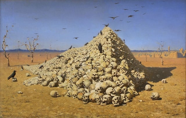 The Apotheosis of War (1871) by Vasily Vereshchagin
