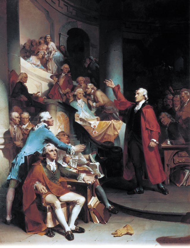 Patrick Henry delivered his "Liberty or Death" speech at St. John's Church in Richmond, helping to ignite the American Revolution