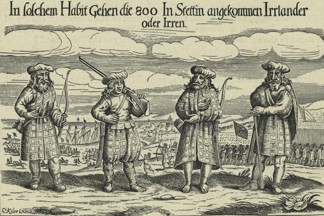 Scottish soldiers, identified as Donald Mackay Lord Reay's regiment, in service of Gustavus Adolphus, 1630–31