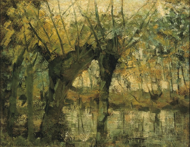 Willow Grove: Impression of Light and Shadow, c. 1905, oil on canvas, 35 × 45 cm, Dallas Museum of Art